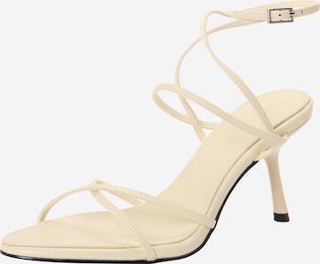 TOPSHOPSandale s remenčićima 'Fabian' - bež boja: prednji dio