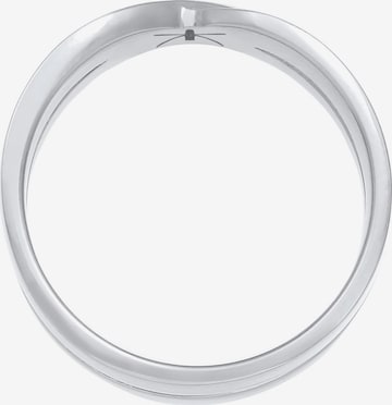 KUZZOI Ring 'Kreuz' in Zilver