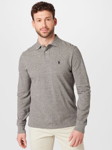 T-Shirt Polo Ralph Lauren en gris : devant