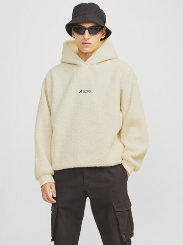 aprel Sweatshirt in Beige: voorkant