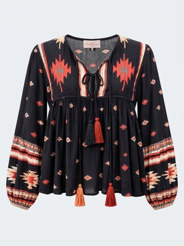 Miss June Blouse 'Aryz' in Black