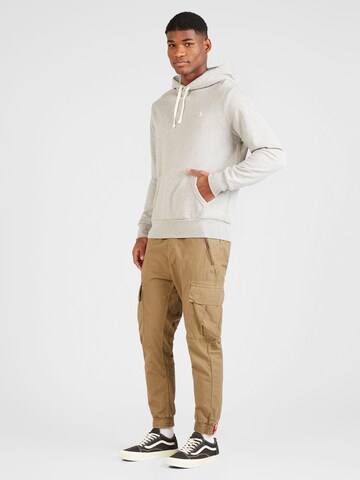 ALPHA INDUSTRIES Tapered Cargobroek in Bruin