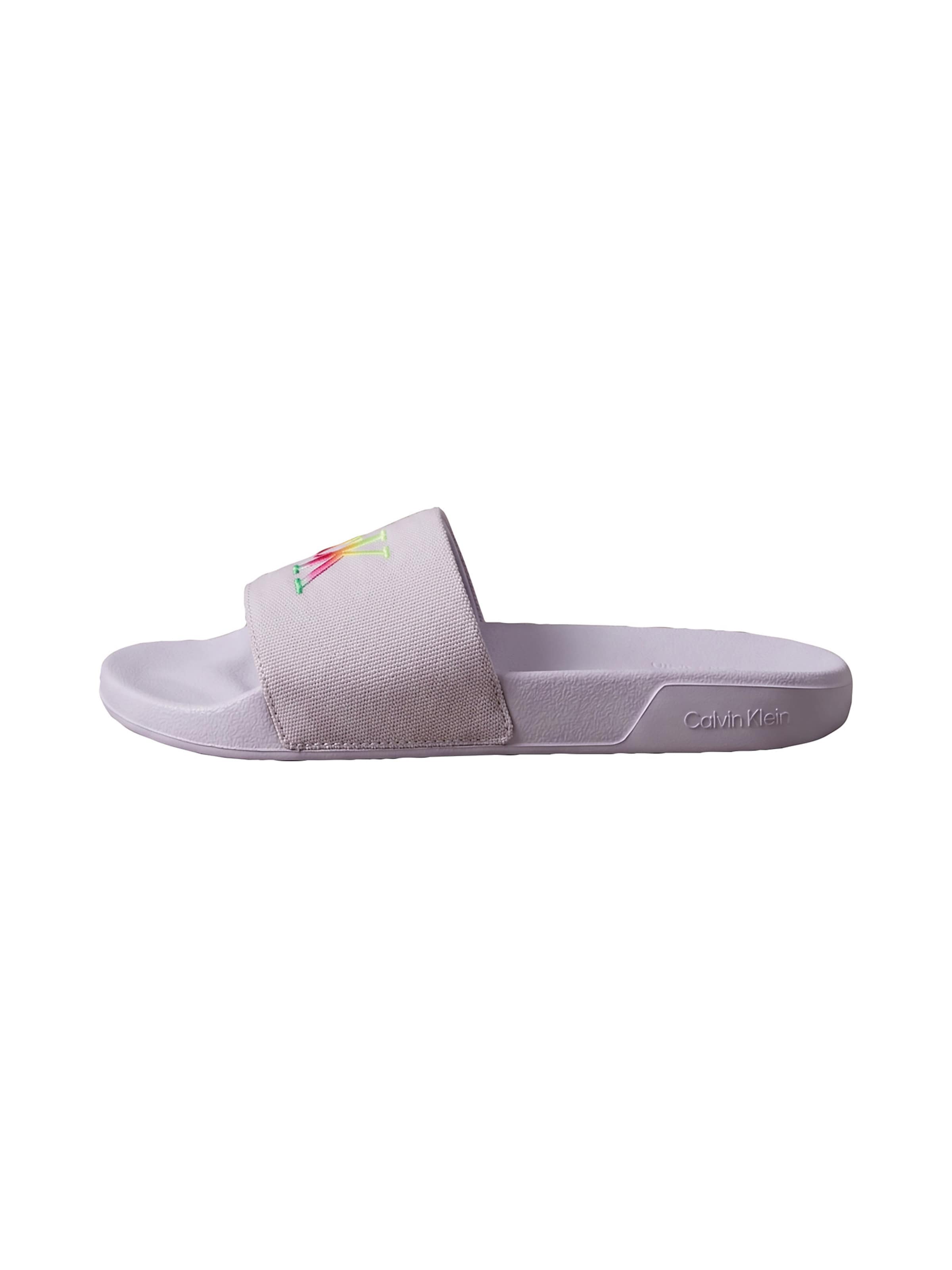 Calvin Klein Mule 'Essential' in Purple: front