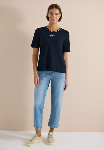 CECIL T-Shirt in Blau