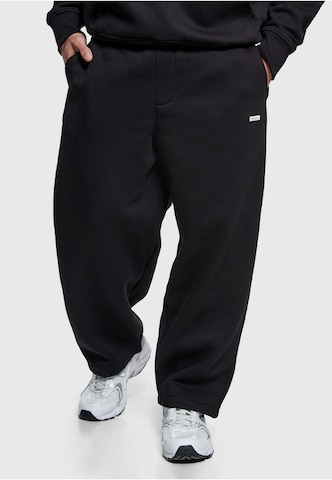 Dropsize Loose fit Trousers in Black: front