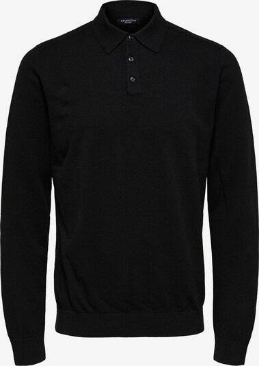 SELECTED HOMME Pullover 'Berg' in schwarz, Produktansicht