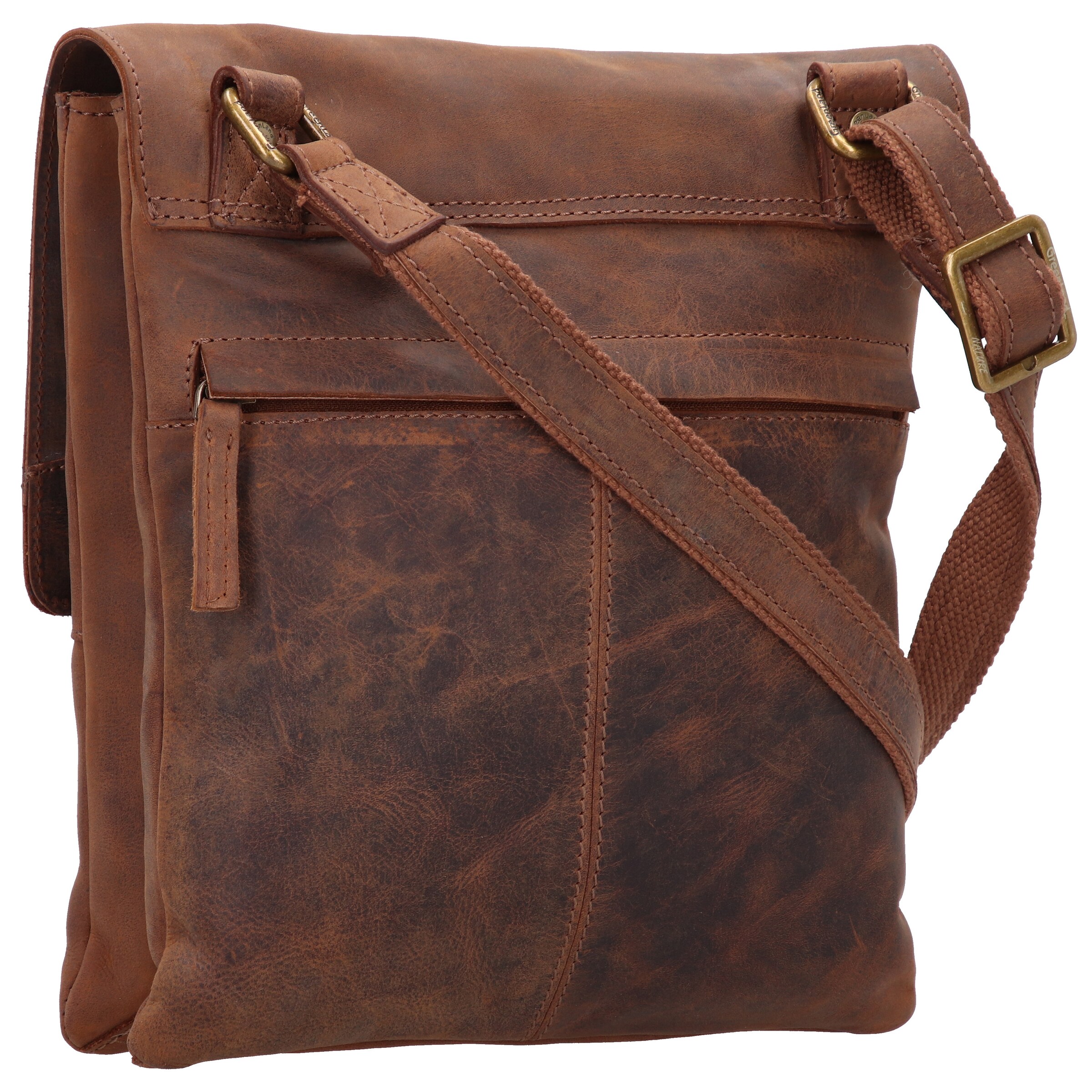 Greenland Nature Schoudertas 'Montenegro' in Bruin