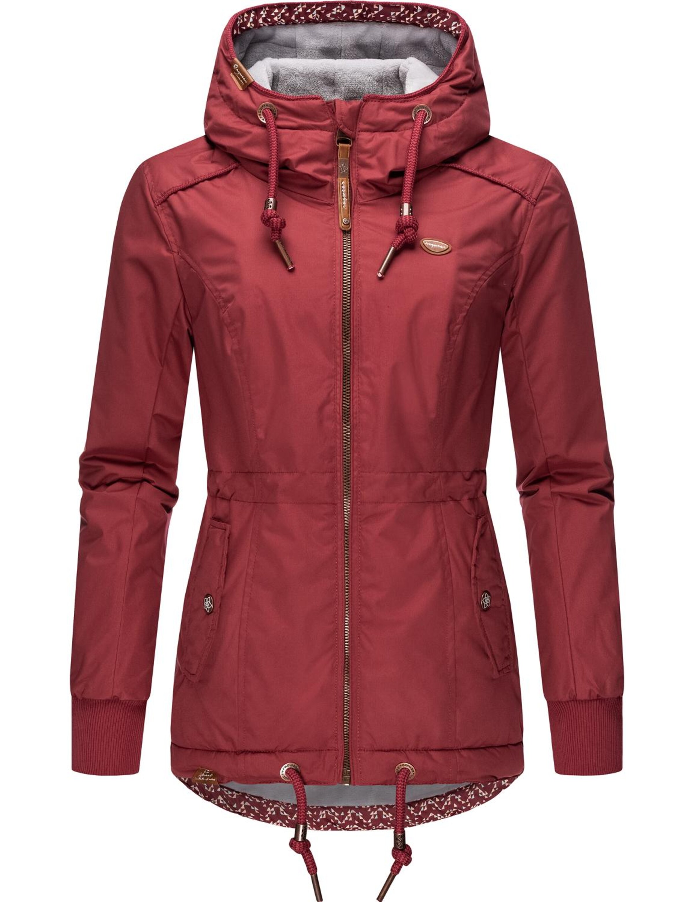 Ragwear Kurtka funkcyjna 'Danka' w kolorze czerwony