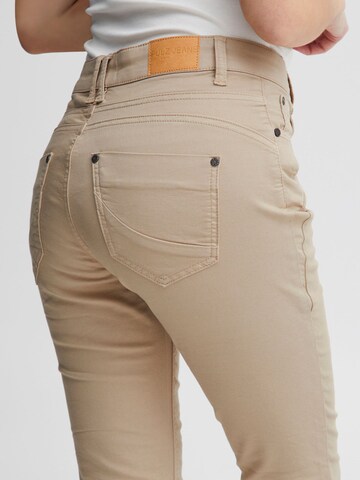 PULZ Jeans Skinny Jeans 'Rosita' in Beige