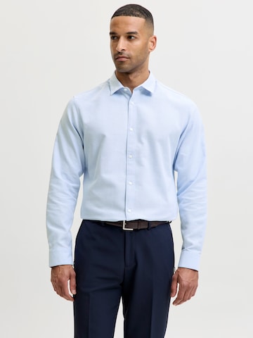 Regular fit Cămaşă business 'JJEJOE' de la JACK & JONES pe albastru: față