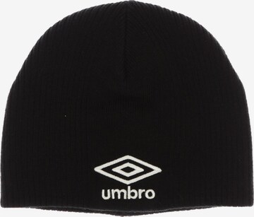 UMBRO Hut oder Mütze One Size in Schwarz: predná strana