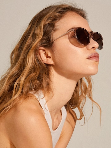 Lunettes de soleil 'Vanille' Pilgrim en marron