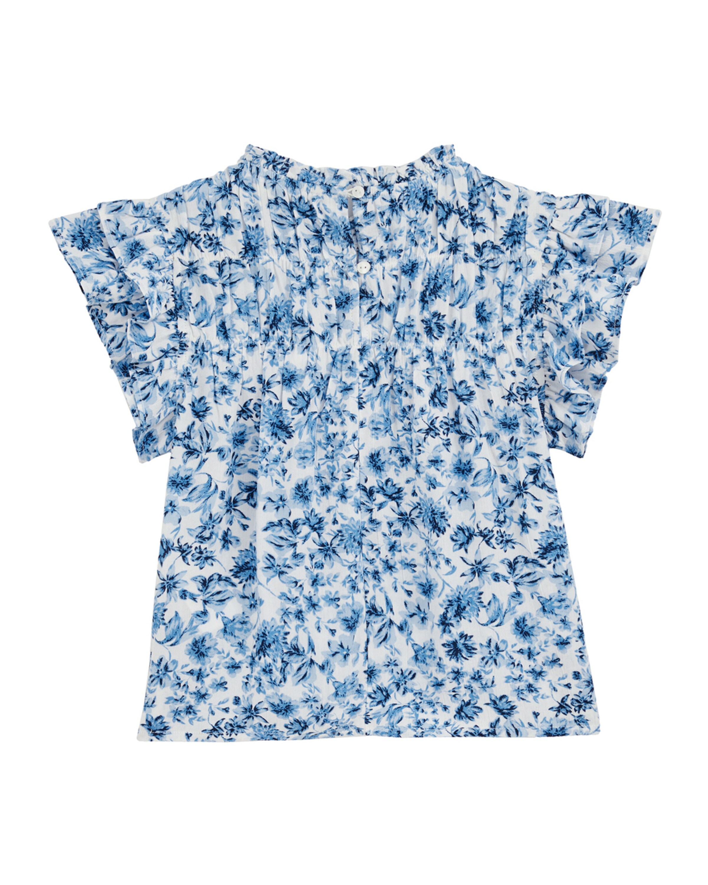 WE Fashion Pluus, värv sinine