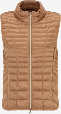 Betty Barclay Vest in Brown: front