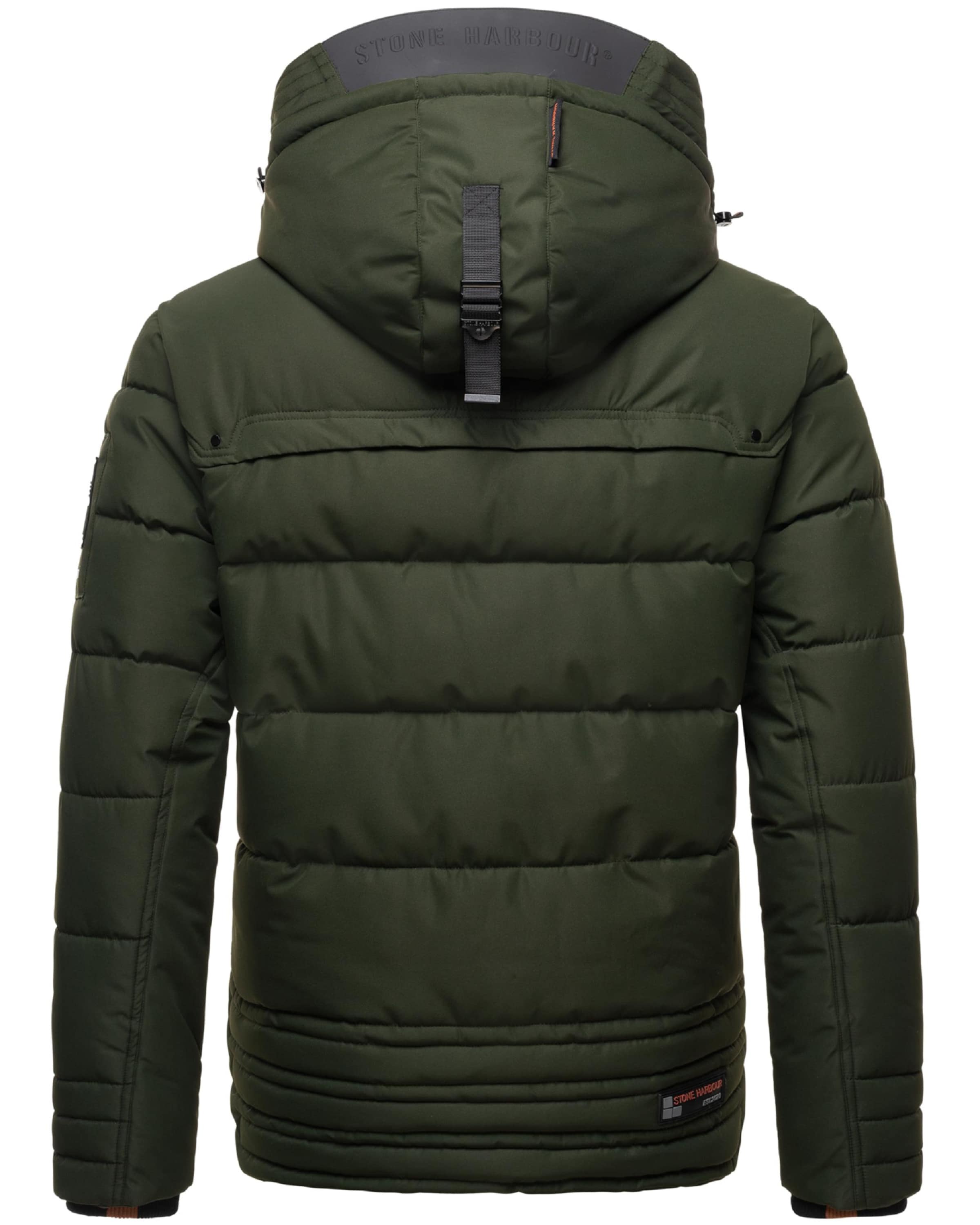 STONE HARBOUR Winter jacket 'Witaas' in Green