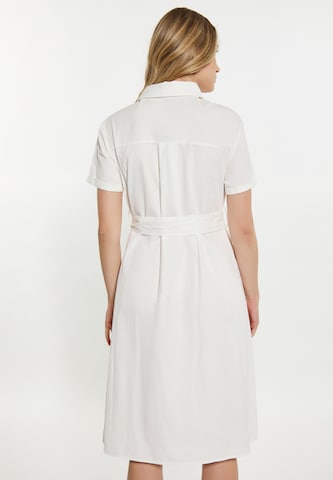DreiMaster Vintage Blusenkleid in Weiß