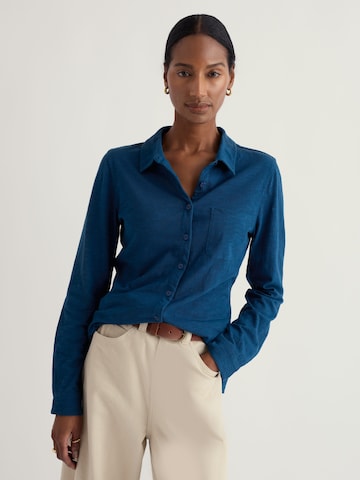 Seasalt Cornwall Blouse in Blauw: voorkant