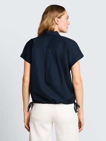 TOM TAILOR Bluse in Blau