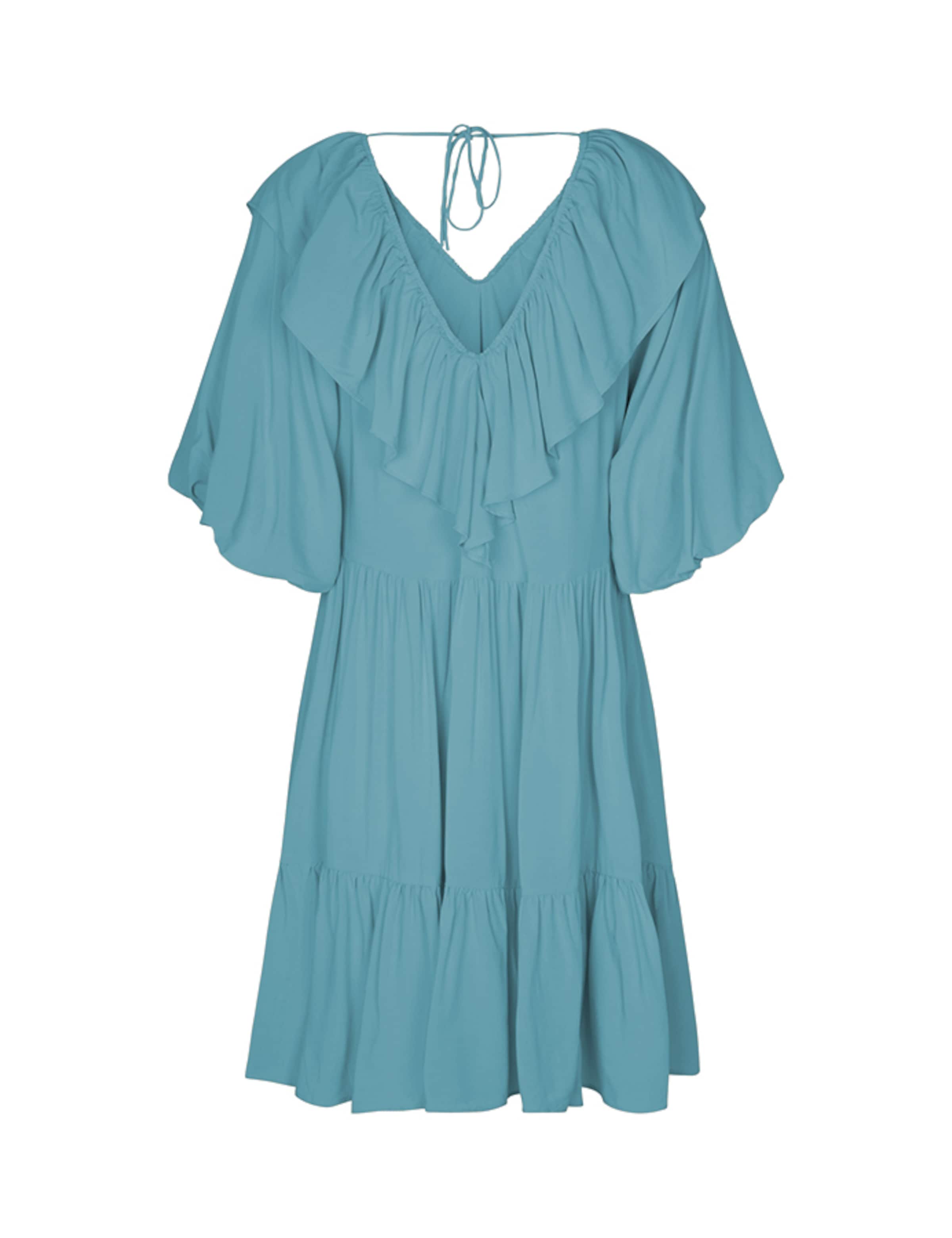 mbym Kleid 'Eleyna' in Blau: Vorderseite