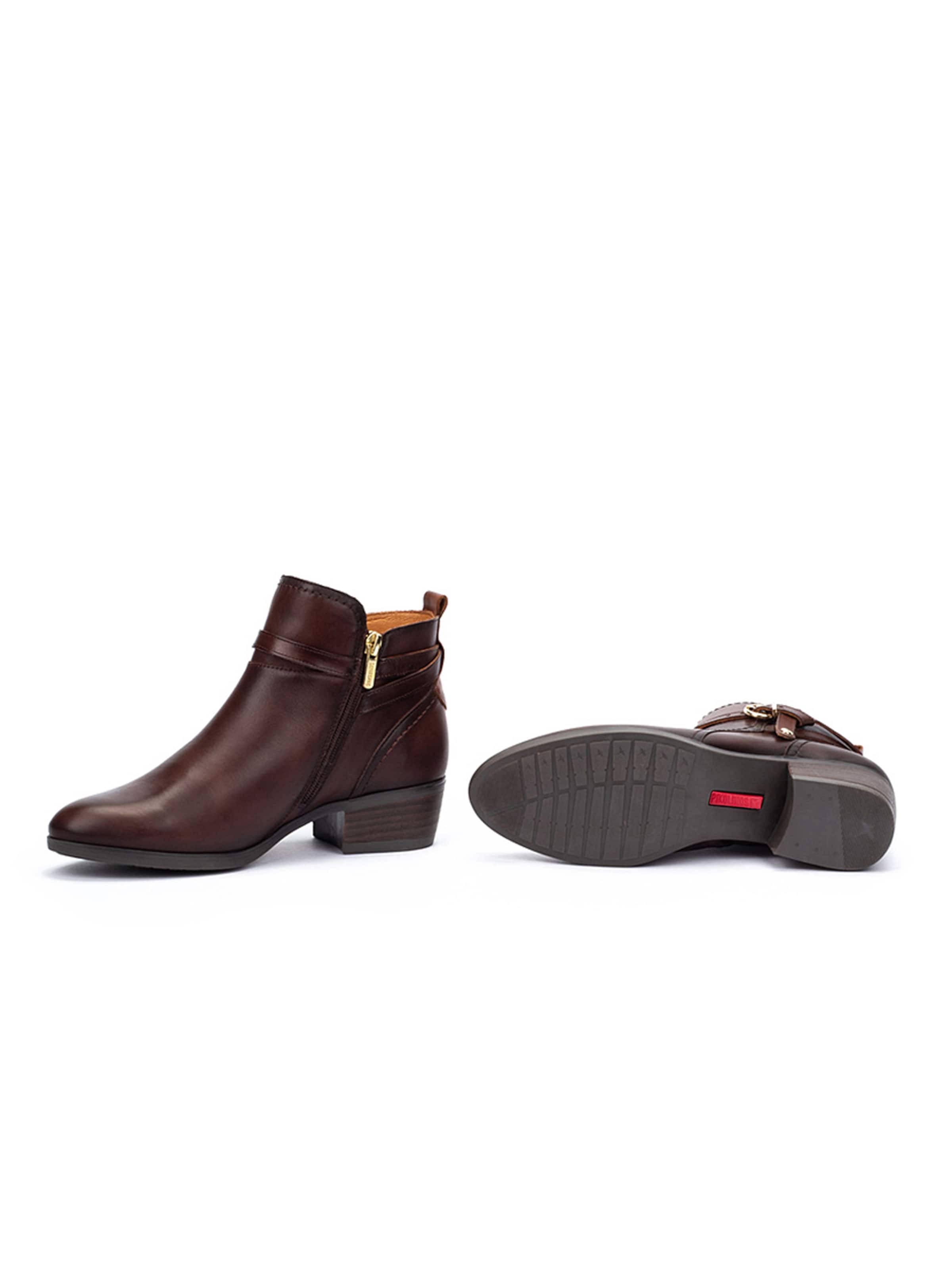 PIKOLINOS Botki po kostki 'Daroca' w kolorze brązowy