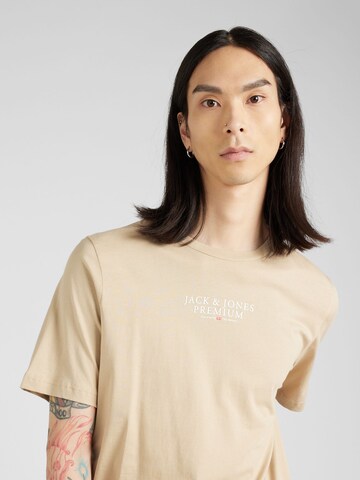 JACK & JONES T-shirt 'ARCHIE' i beige