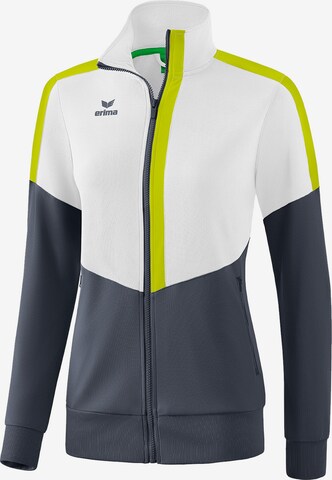 ERIMA Athletic Jacket in White: front