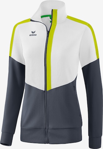 ERIMA Athletic Jacket in White: front