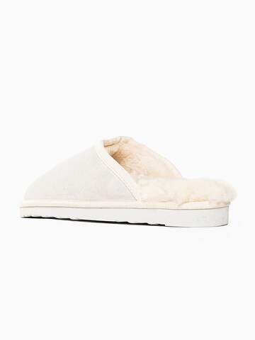Pantoufle 'Emeralda' Gooce en blanc