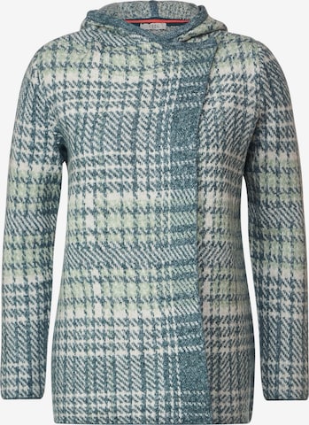 CECIL Knit Cardigan in Green: front