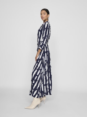 VILA Blousejurk in Blauw