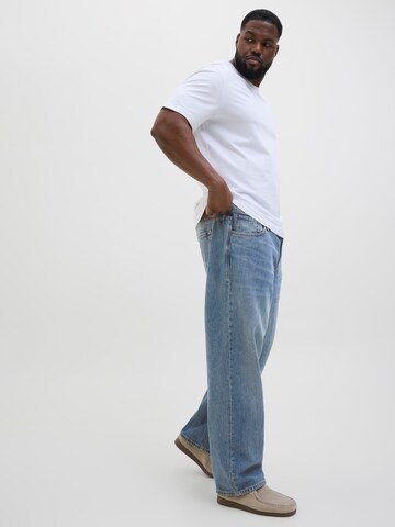 Jack & Jones Plus Loose fit Jeans 'JJIEddie JJIOriginal' in Blue