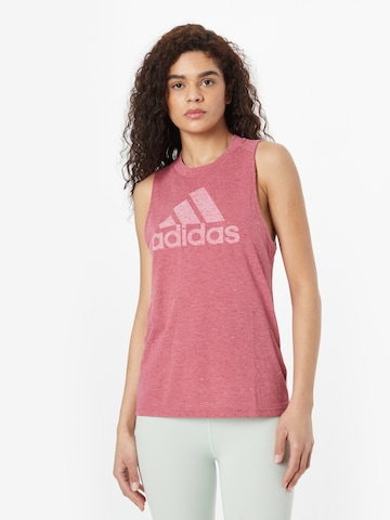 ADIDAS SPORTSWEAR Sports Top 'Future Icons Winners 3.0' in Pink: front