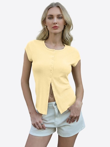 Imily Bela Tričko - Žltá: predná strana