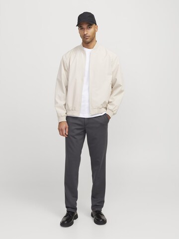 JACK & JONES Slim fit Trousers in Grey