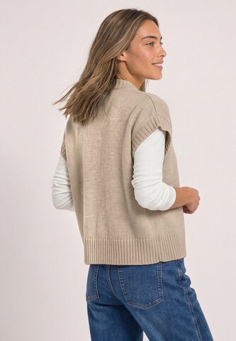 STREET ONE Knit Cardigan in Beige