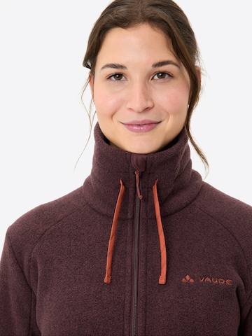 VAUDE Functionele fleece jas 'Skomer' in Rood