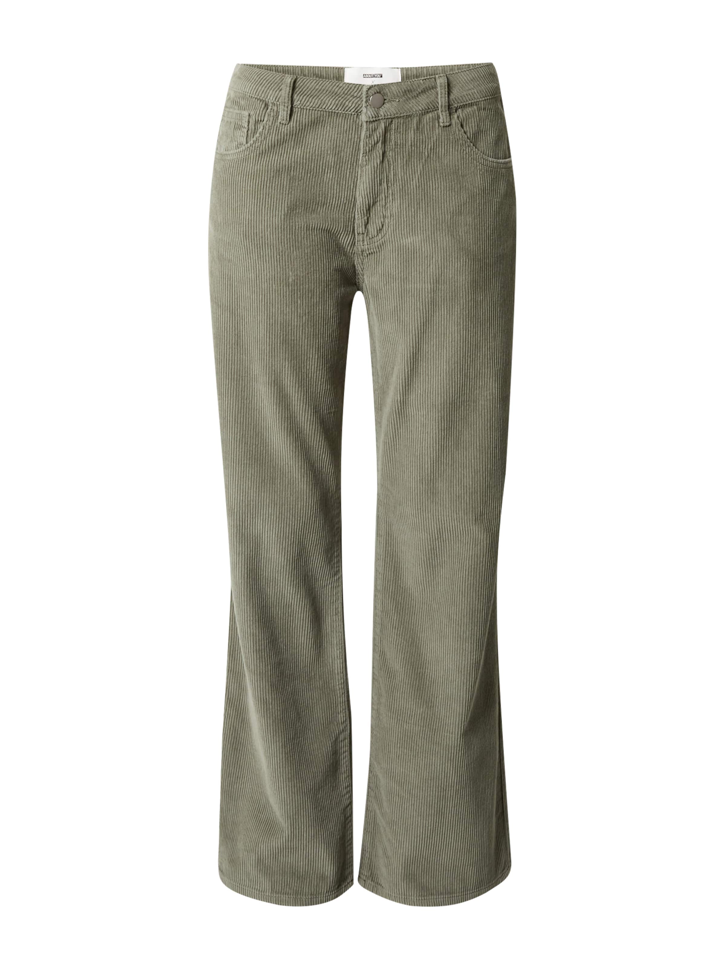 ABOUT YOU x Marie von Behrens Pants 'Eve' in Green: front