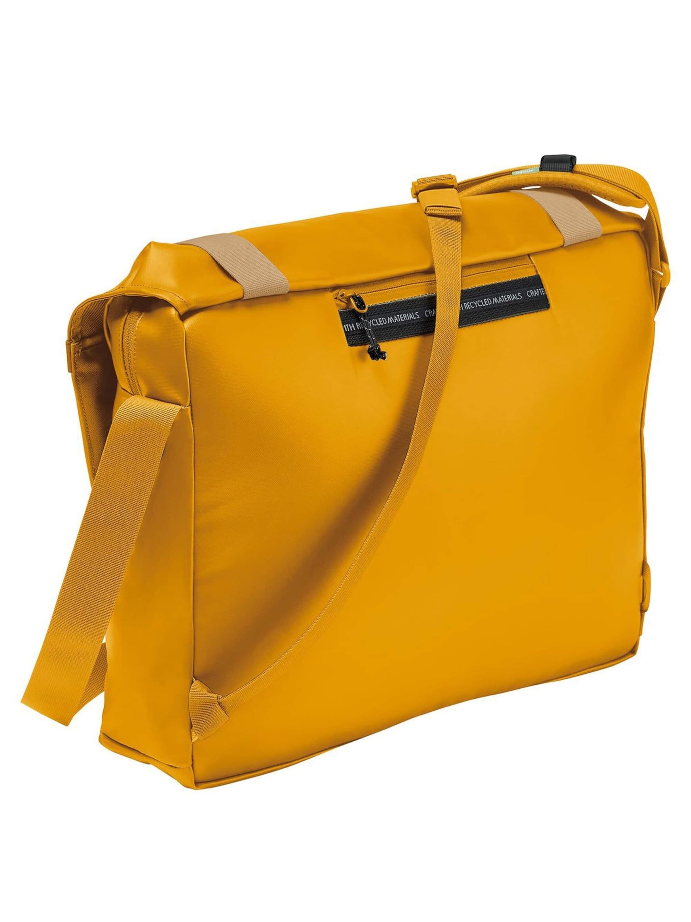 VAUDE Crossbody bag in Yellow: front