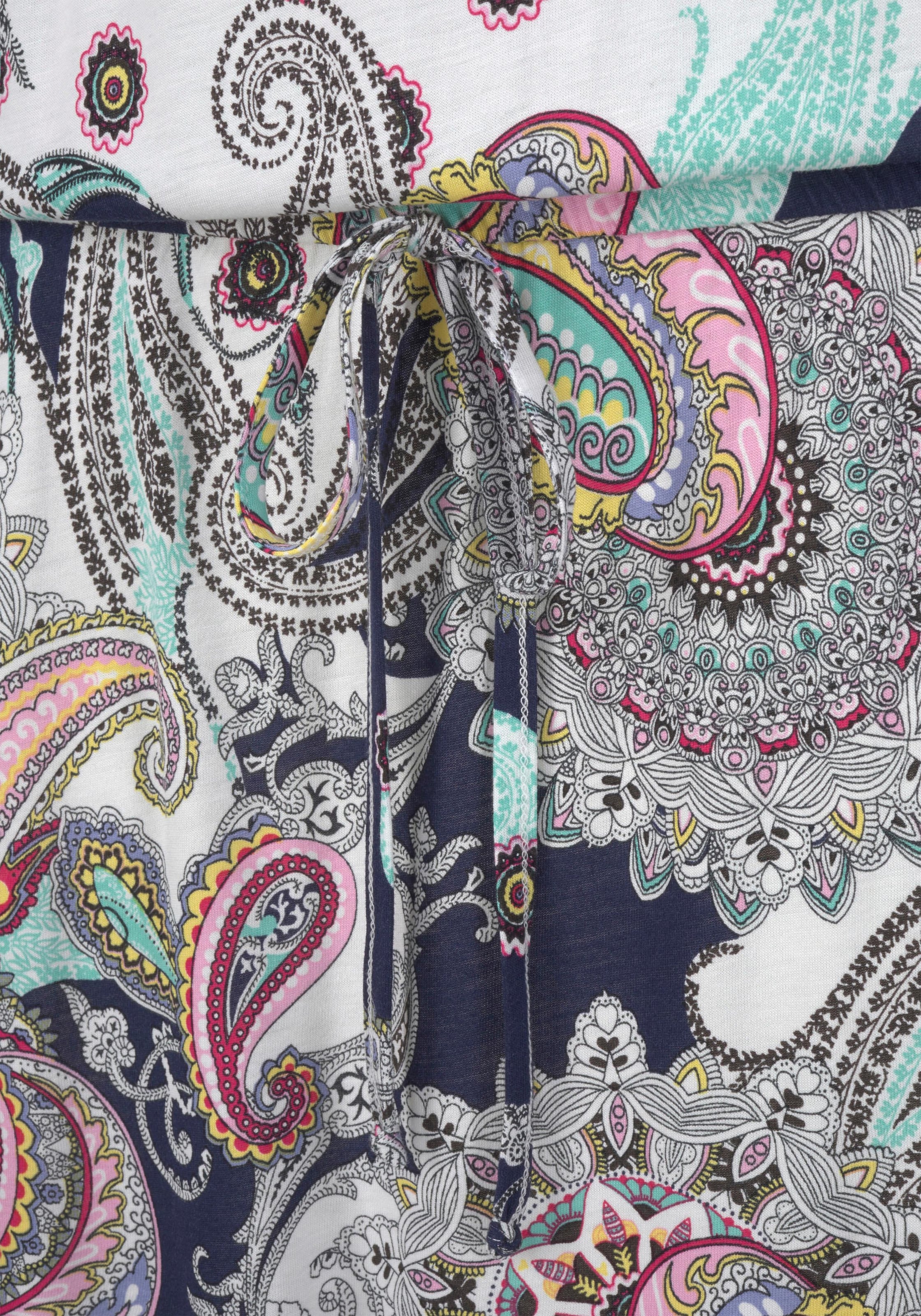 BEACH TIME Пляжное платье в Ярко-розовый