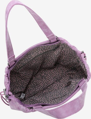 Fritzi aus Preußen Shoulder Bag 'Poppi' in Purple