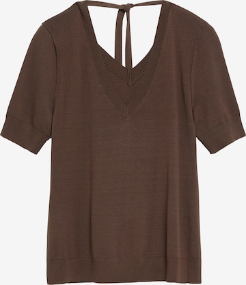 COMMA Strickpullover in Braun: Vorderseite