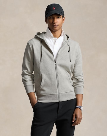 Polo Ralph Lauren Ζακέτα φούτερ σε γκρι: μπροστά