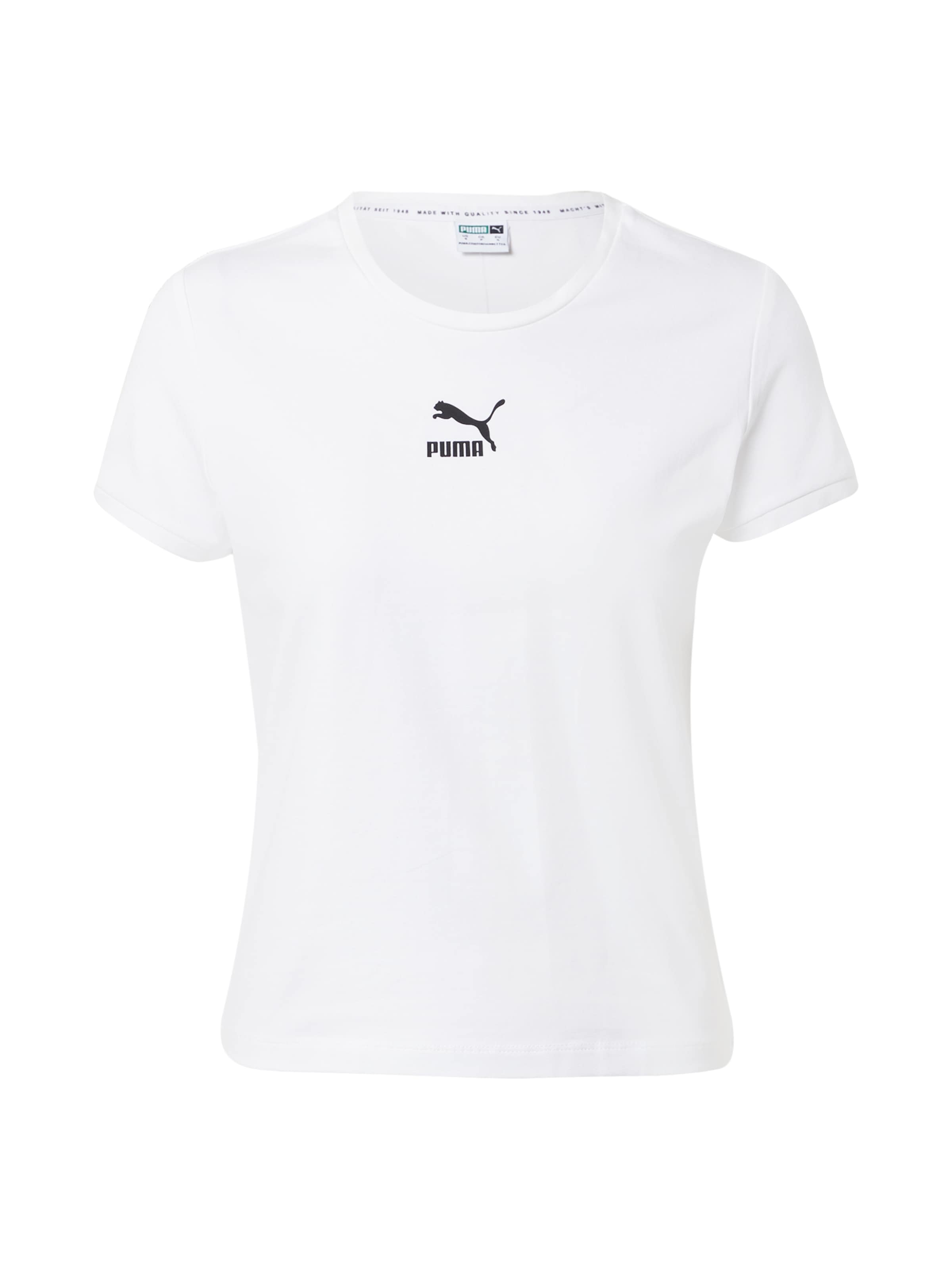 PUMA T-Shirt in Weiß: Vorderseite