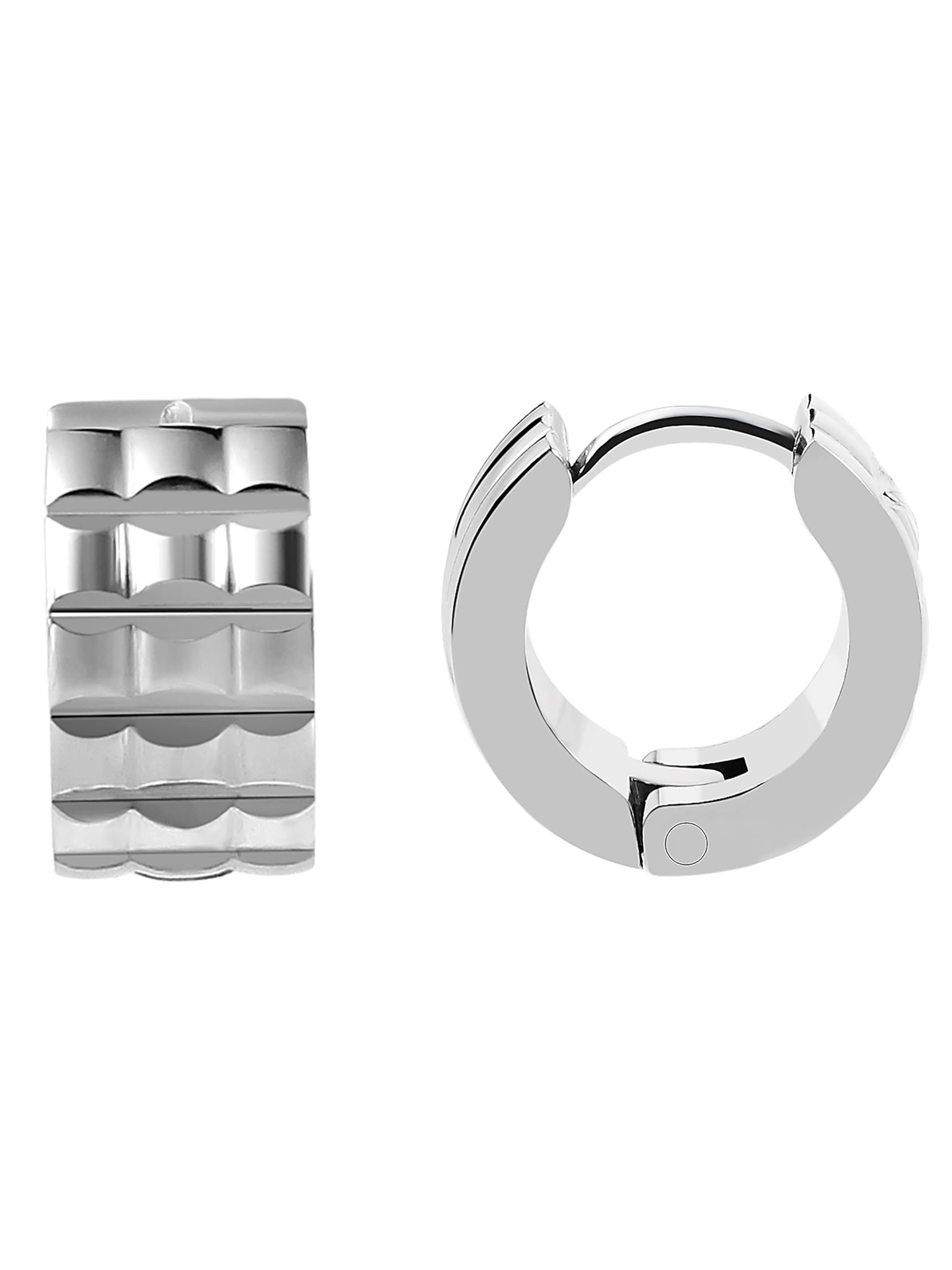 Akzent Earrings 'Sascha, langlebig' in Silver