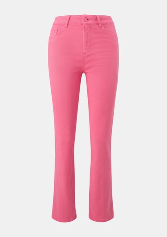 Flared Pantaloni di comma casual identity in rosa: frontale