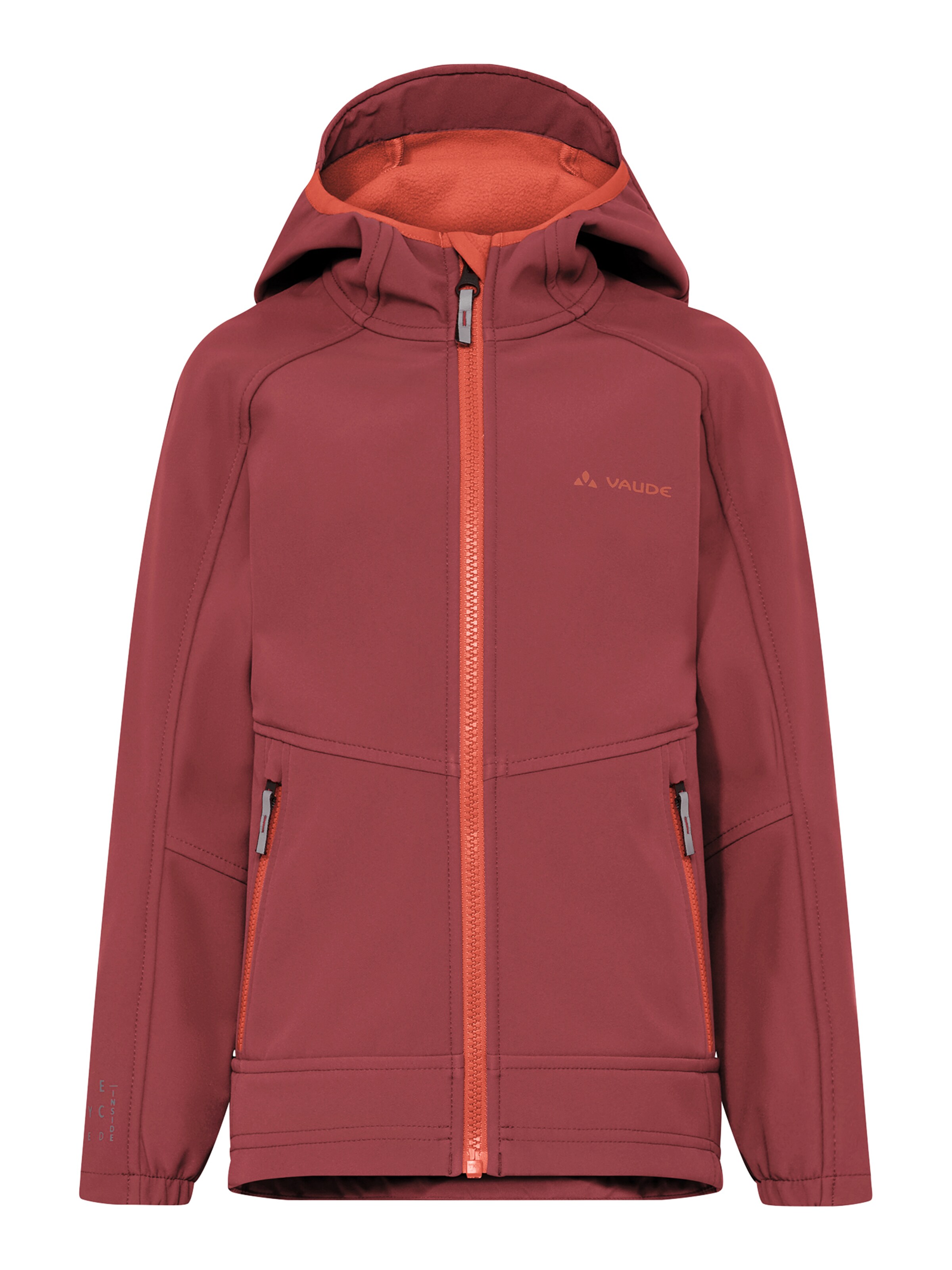 VAUDE Outdoorjas 'Rondane IV' in Rood: voorkant