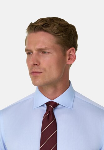 Coupe regular Chemise Boggi Milano en bleu