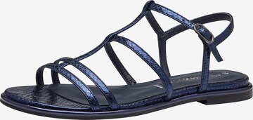 TAMARIS Strap Sandals in Blue: front