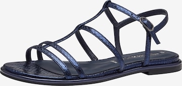 TAMARIS Sandalen met riem in Blauw: voorkant