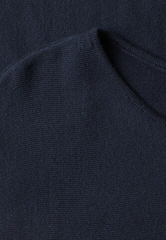 STREET ONE Dolman Pullover mit Boat Neck in Blau